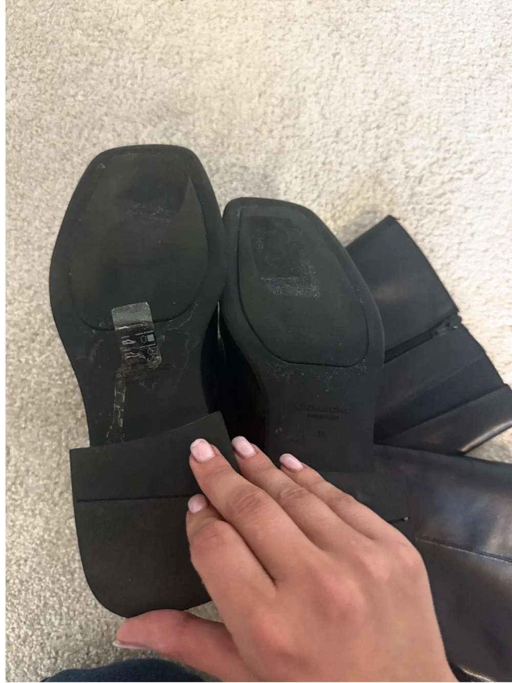 Vagabond Boots Blanca Knee High in Black Leather